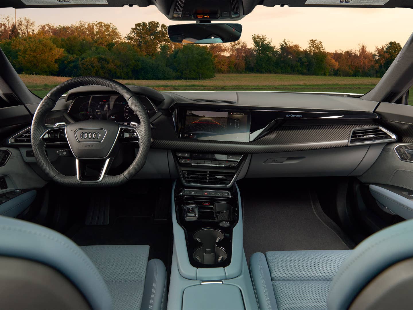 2022 Audi E-Tron GT interior front