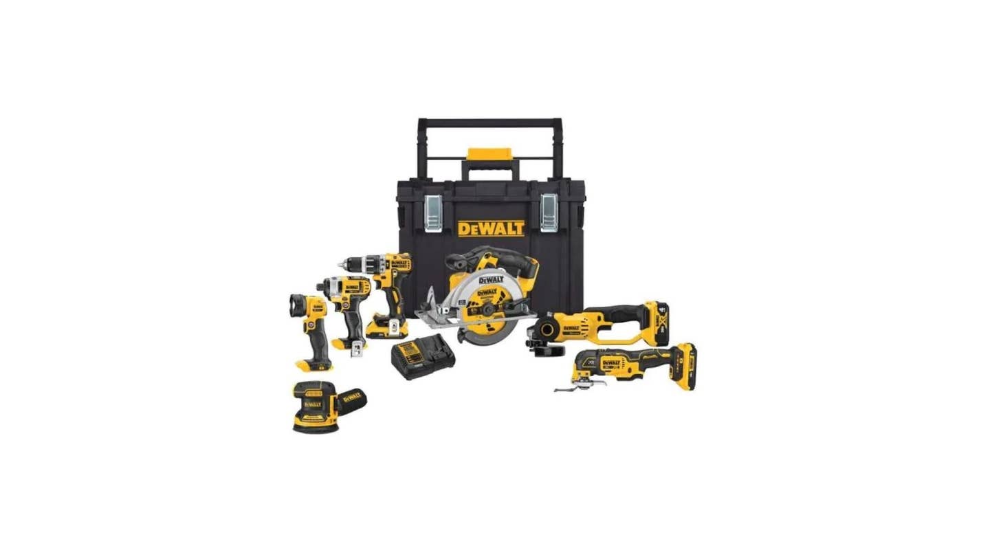 20-Volt MAX Cordless Combo Kit (7-Tool) with ToughSystem Case