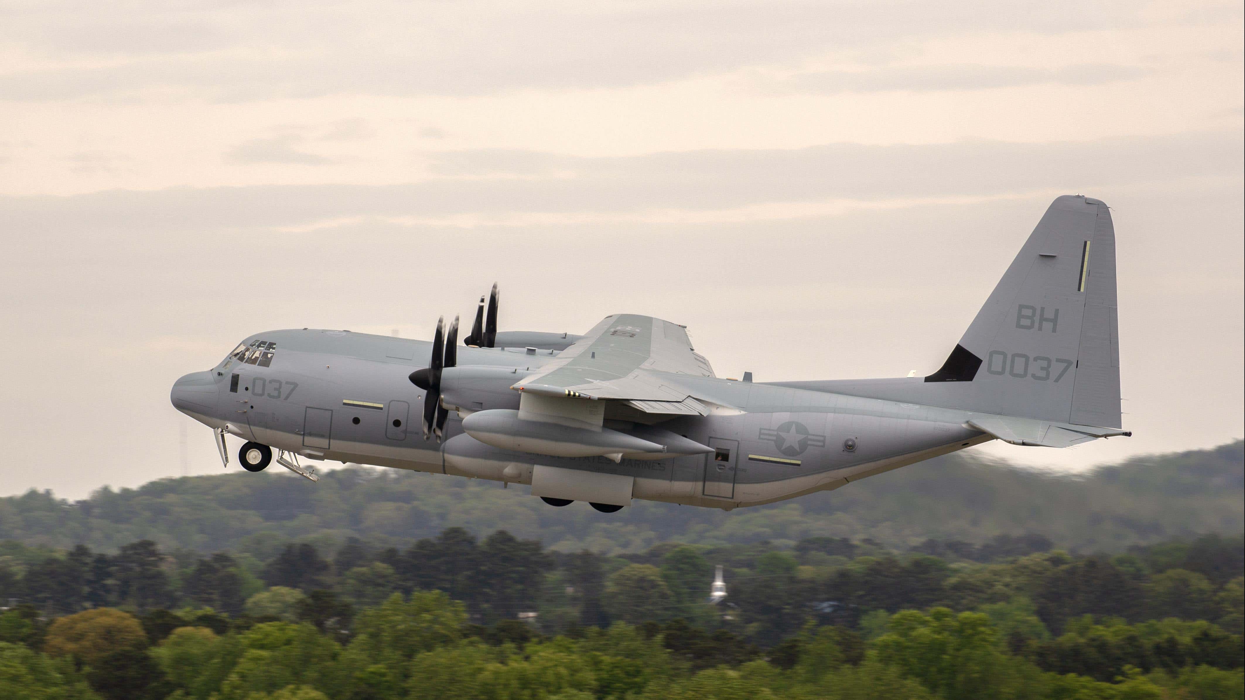 This Is Our First Look At The Navy’s Next 'Doomsday Plane,' The EC-130J TACAMO