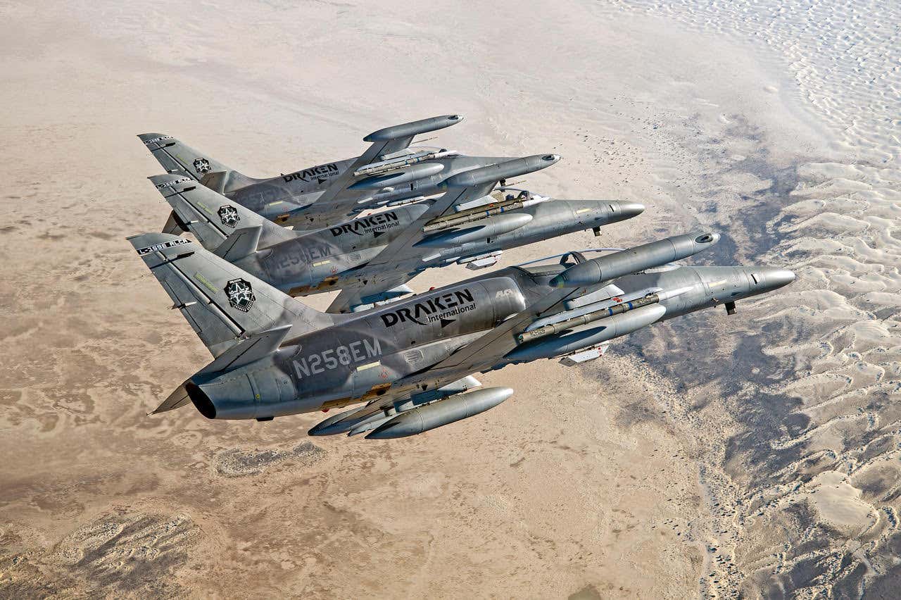 Draken's Adversary Air Support Contract For Nellis AFB Won't Be Renewed