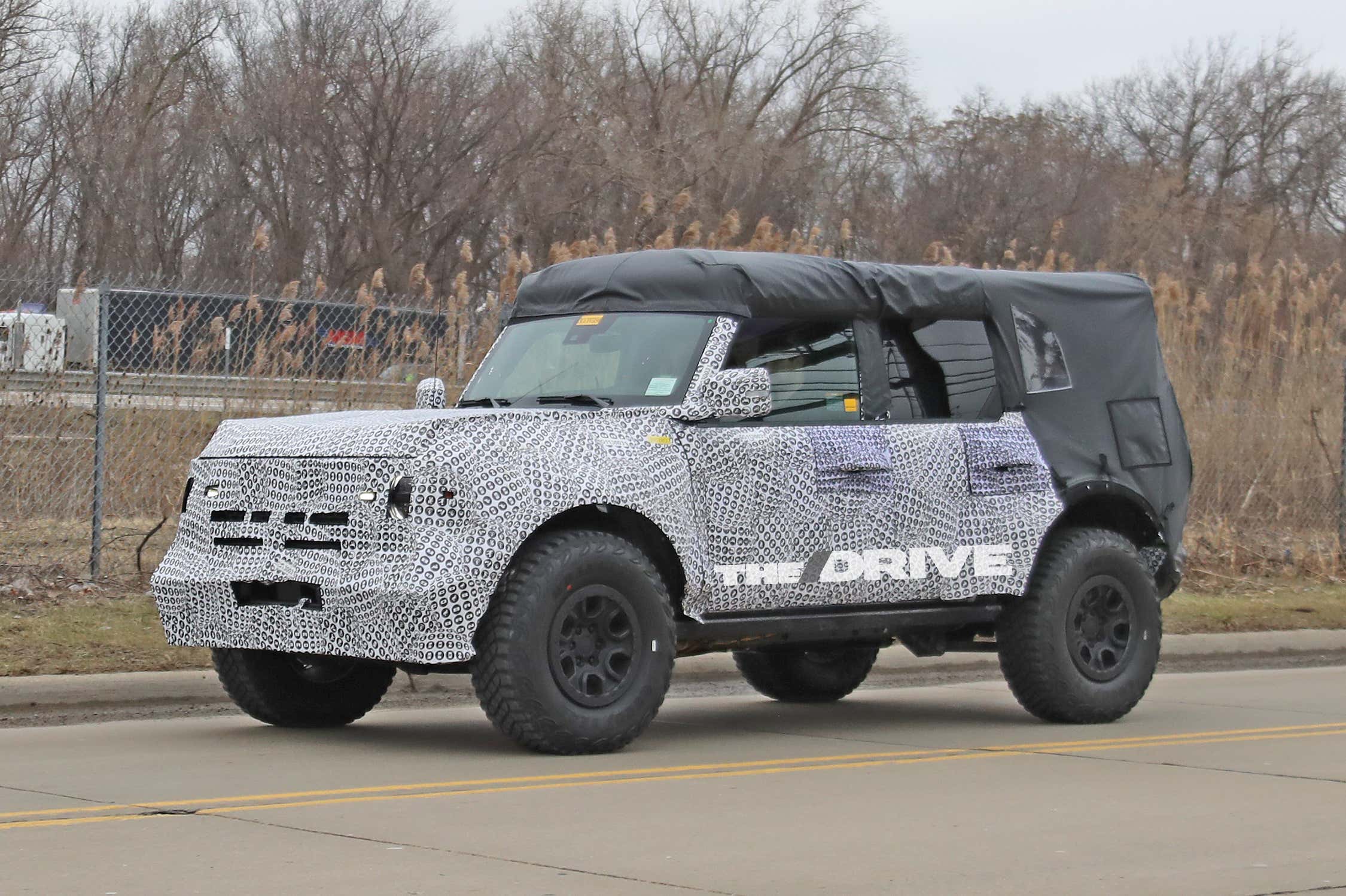Here Are the 2021 Ford Bronco Photos Ford Doesn't Want You To See