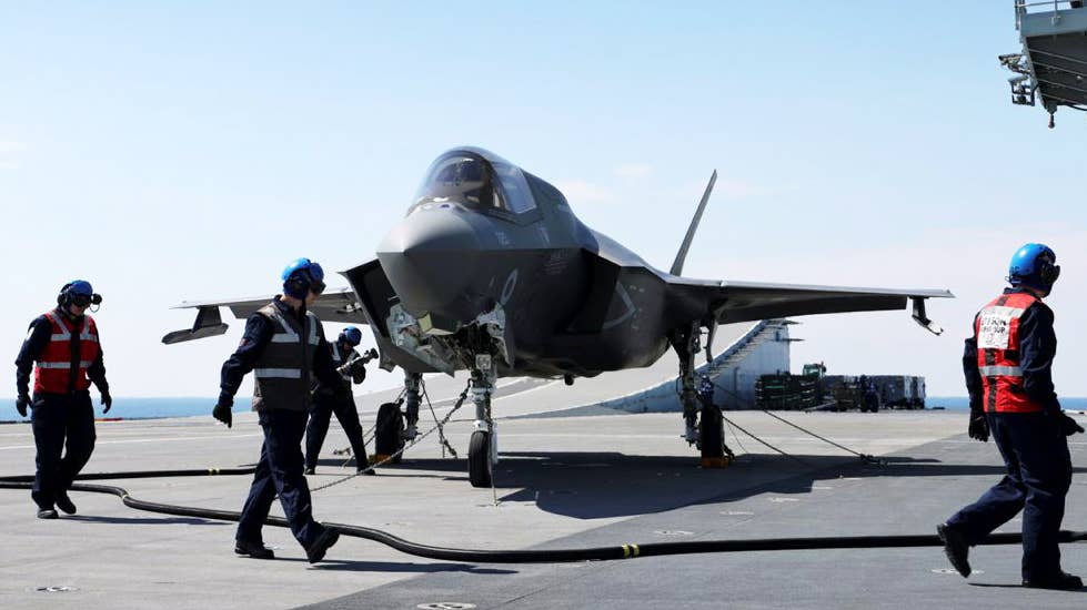British F-35Bs Will Soon Fly Middle East Combat Missions From HMS Queen ...
