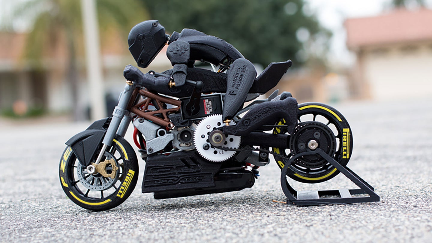 BTI3Dlabs Prints Two Fully Functional 3D RC Motorcycles