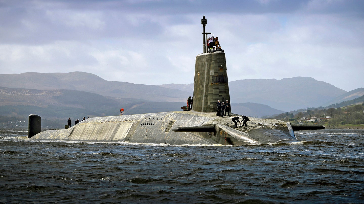 Storm Brewing Over Royal Navy Trident Ballistic Missile Test Failure