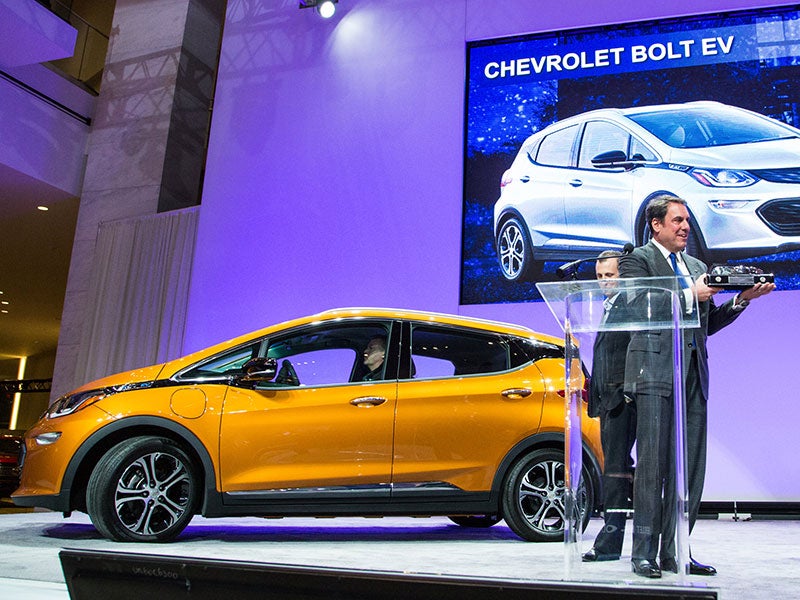 Chevrolet Bolt Named North American Car of the Year