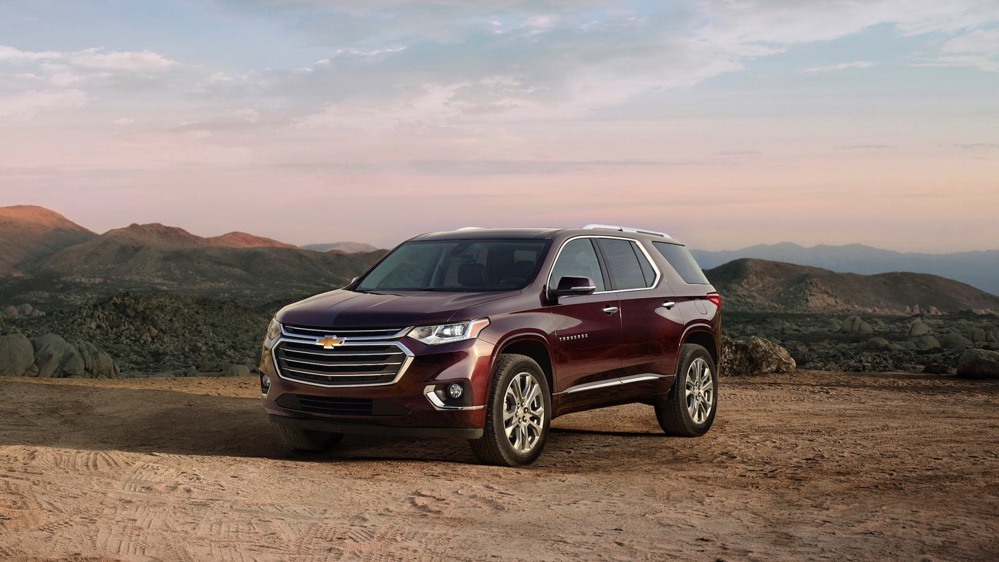 The 2018 Chevrolet Traverse Gains Edgy Styling, Four Cylinder Turbo