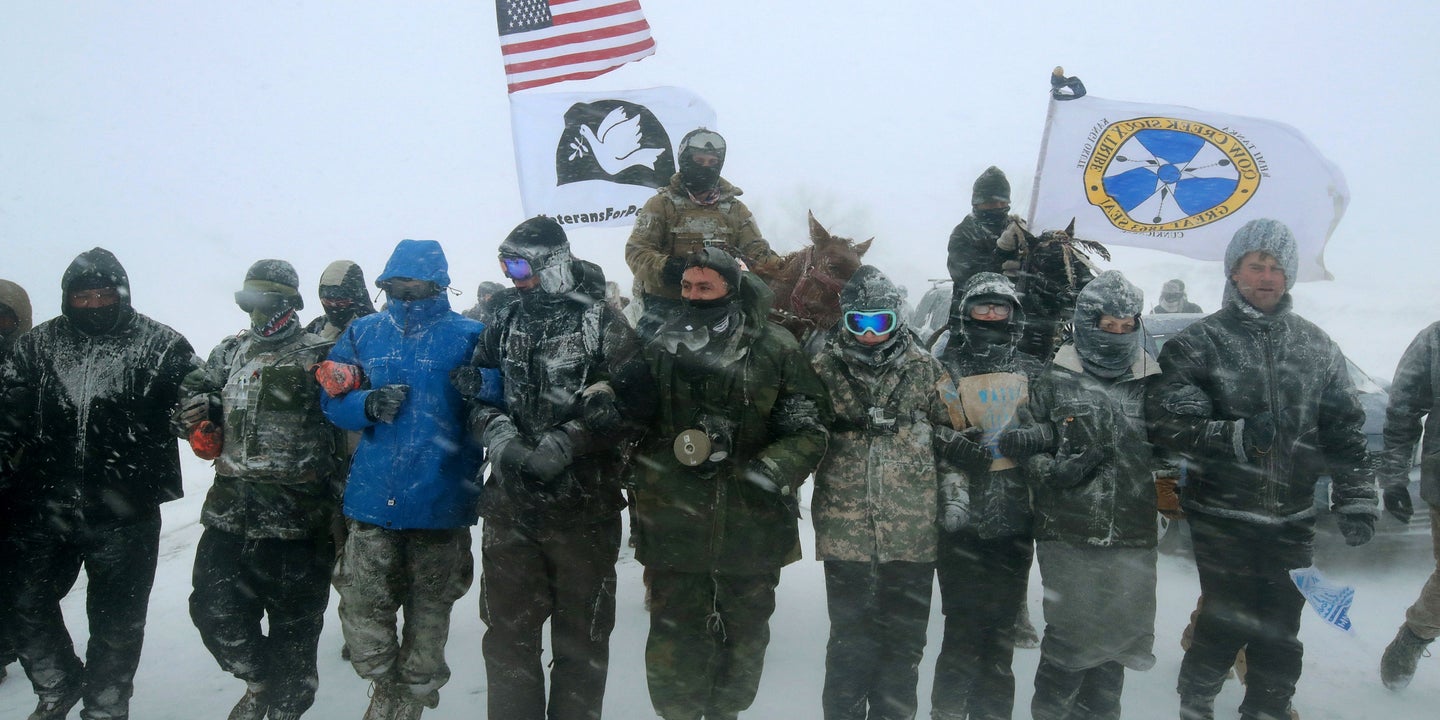 Dakota Pipeline Madness Means Driving Into Protesters Could Be Legal