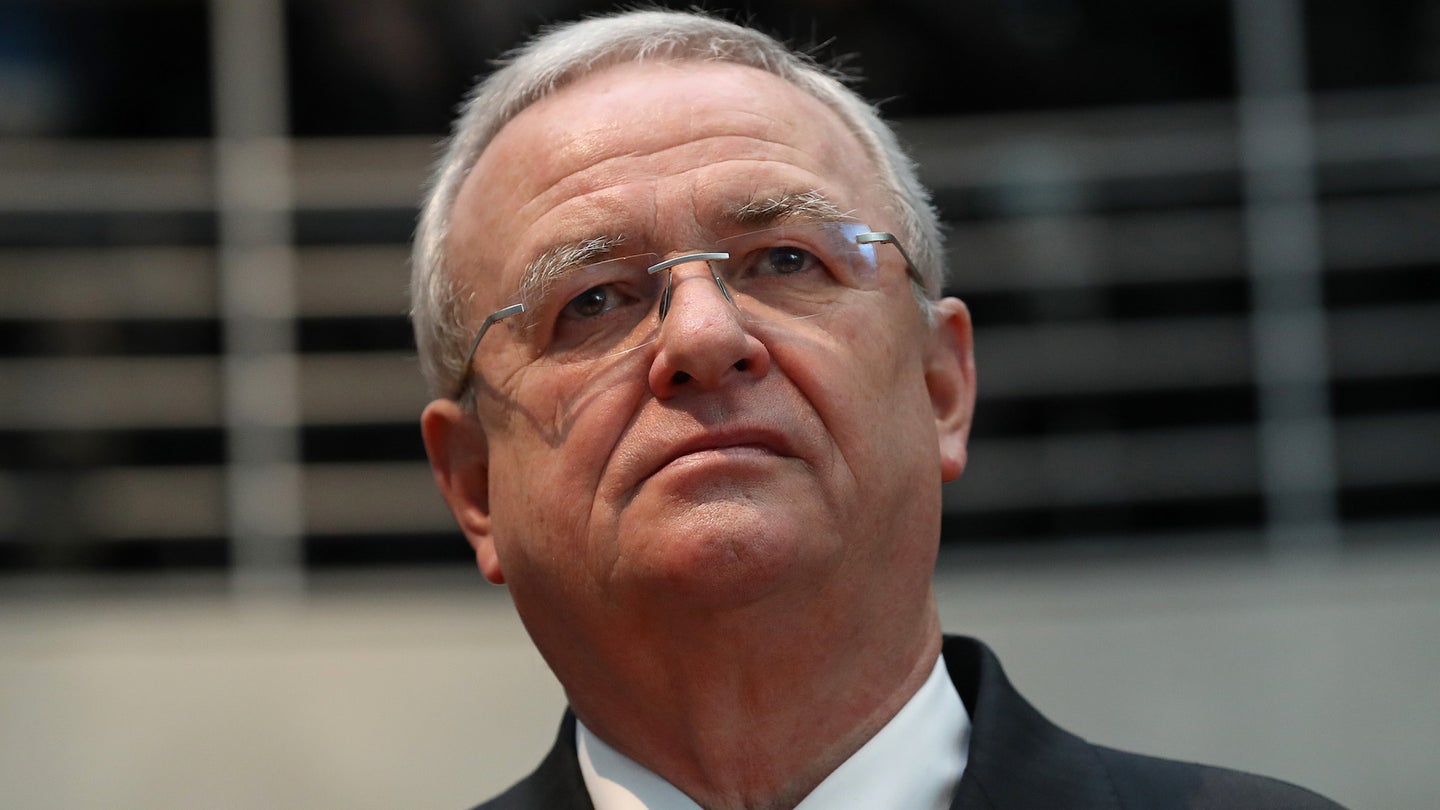 Former VW CEO Winterkorn Testifies In Bundestag Hearings Over Emissions Scandal