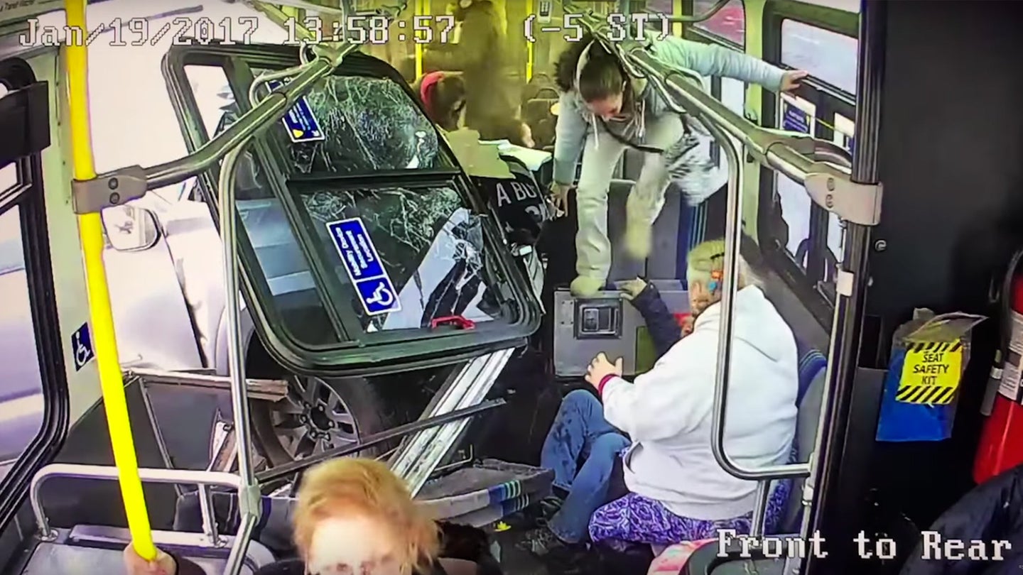 Syracuse Bus Passengers Narrowly Avoid Death and Injury in Violent Crash
