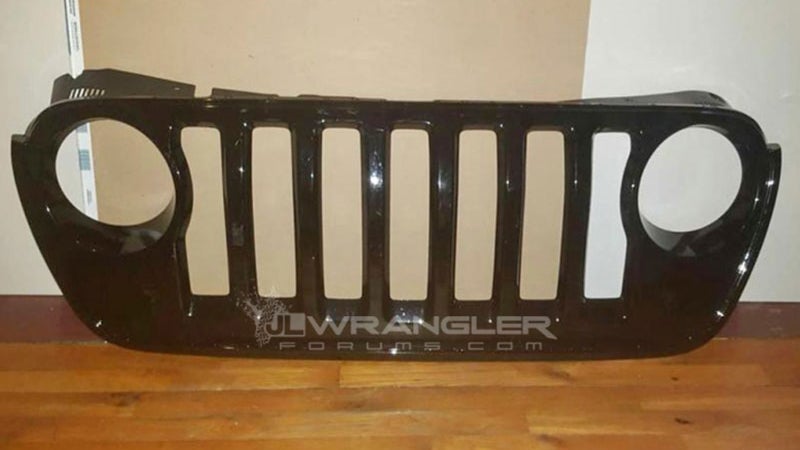 Is This the 2018 Jeep Wrangler’s Grille?