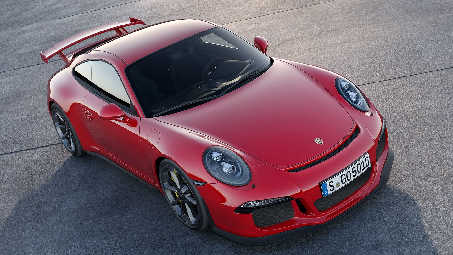 Porsche Confirms 2018 911 GT3 With 500 Horsepower And Optional 6-Speed Manual Transmission