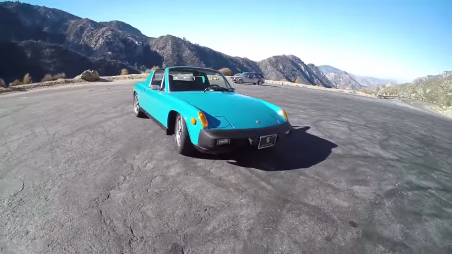 Canyon Carving In A Low Mile Porsche 914