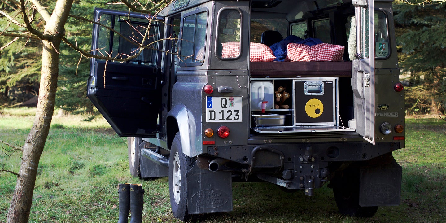 D-Box Turns Your Land Rover Defender Into a (Tiny) Motorhome