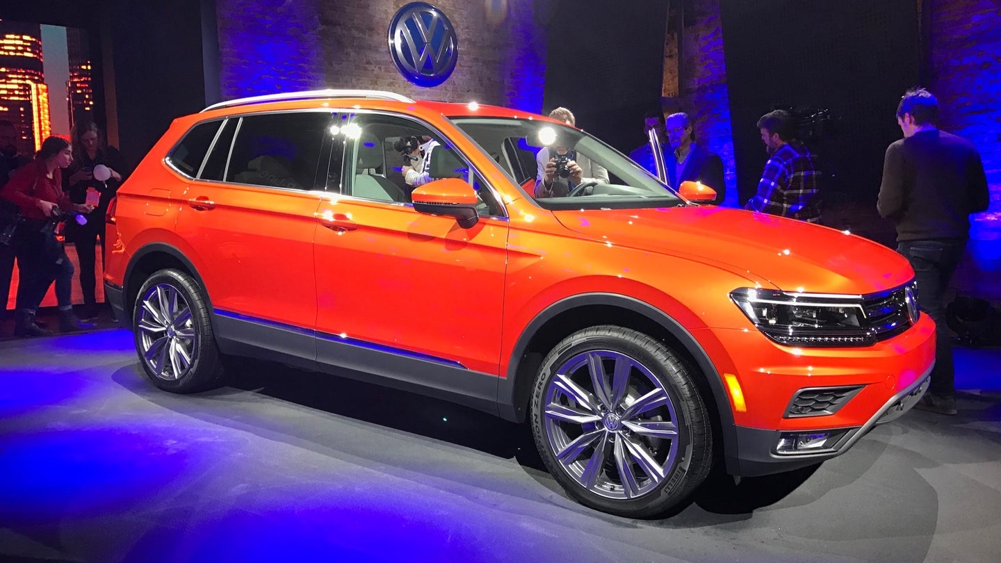 New VW Tiguan Revealed at NAIAS 2017