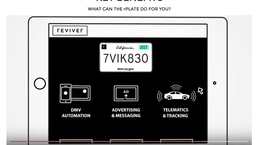 rPlate Is The License Plate Of The Future, Unfortunately