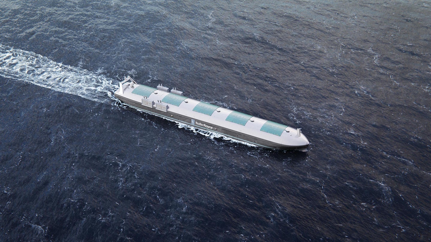 Rolls-Royce Wants Autonomous Ships Roaming the Oceans By 2020