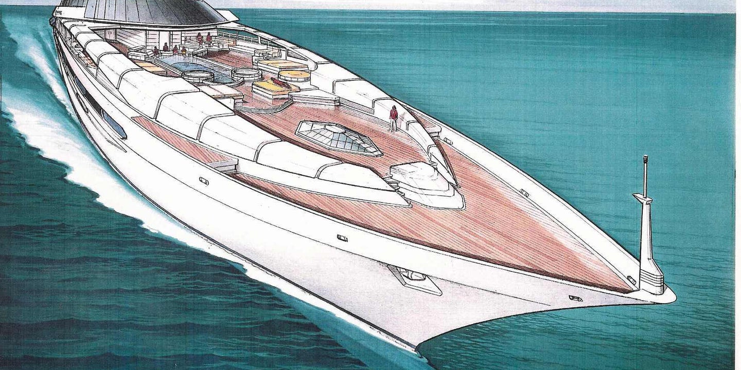 This Is the 420-Foot Yacht Donald Trump Wanted—Before He Filed for Bankruptcy
