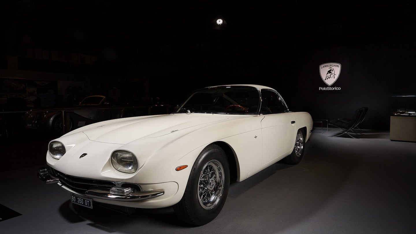 Lamborghini Restored This 350 GT to Better-Than-New Perfection