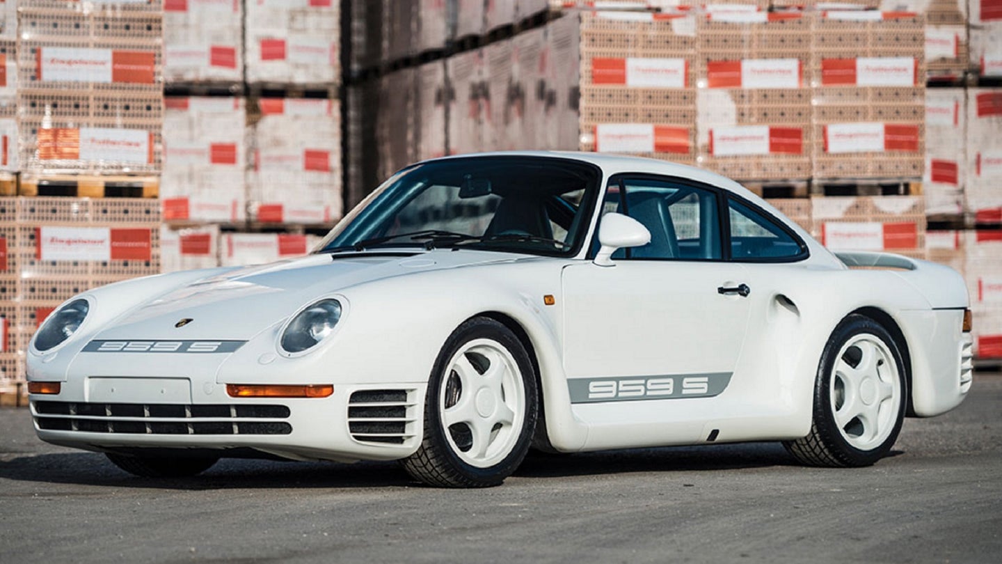 This Porsche 959 Sport Just Sold At Auction For Over 2 Million Dollars