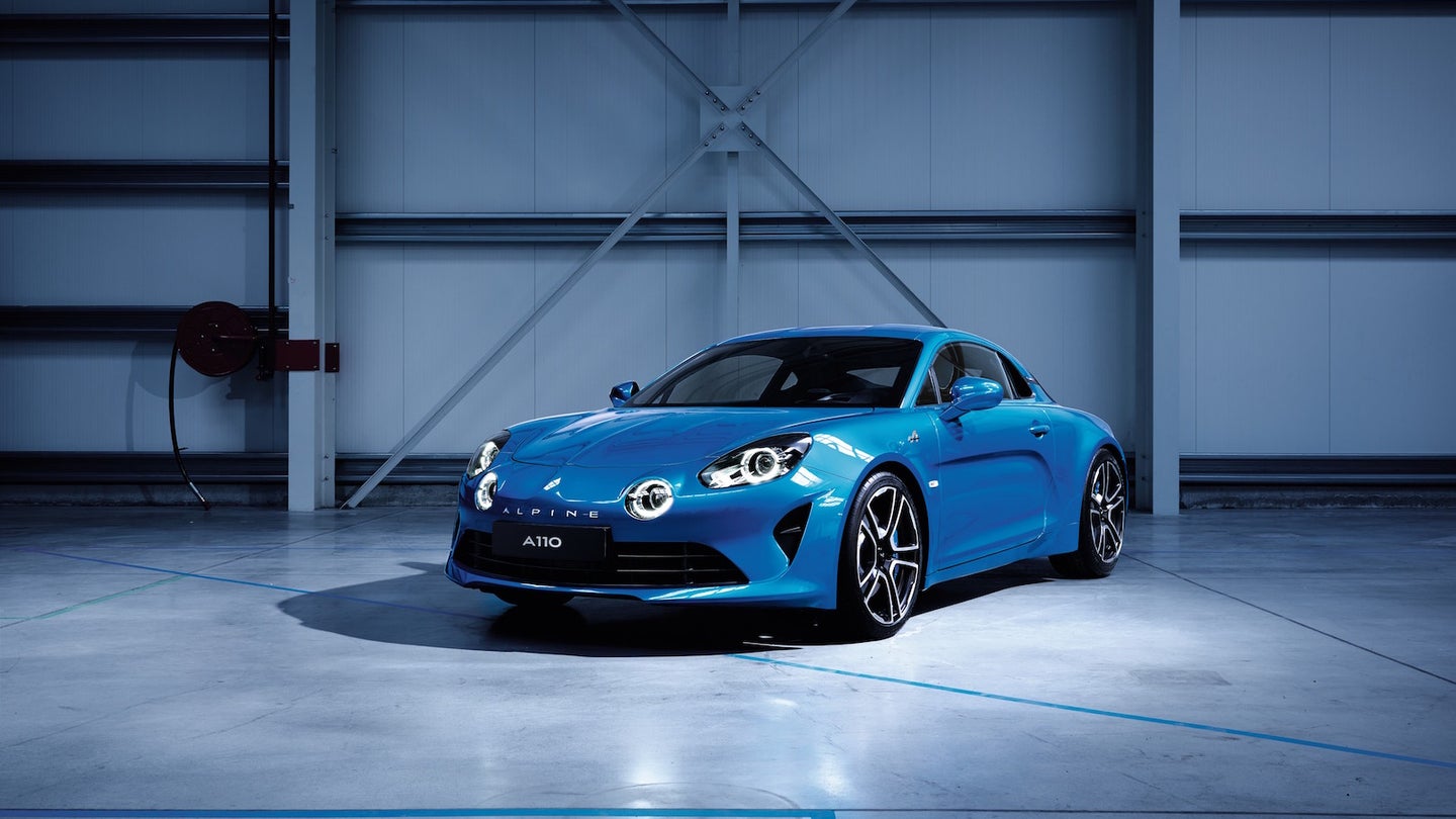 Alpine Releases Official Images of A110 Ahead of Geneva