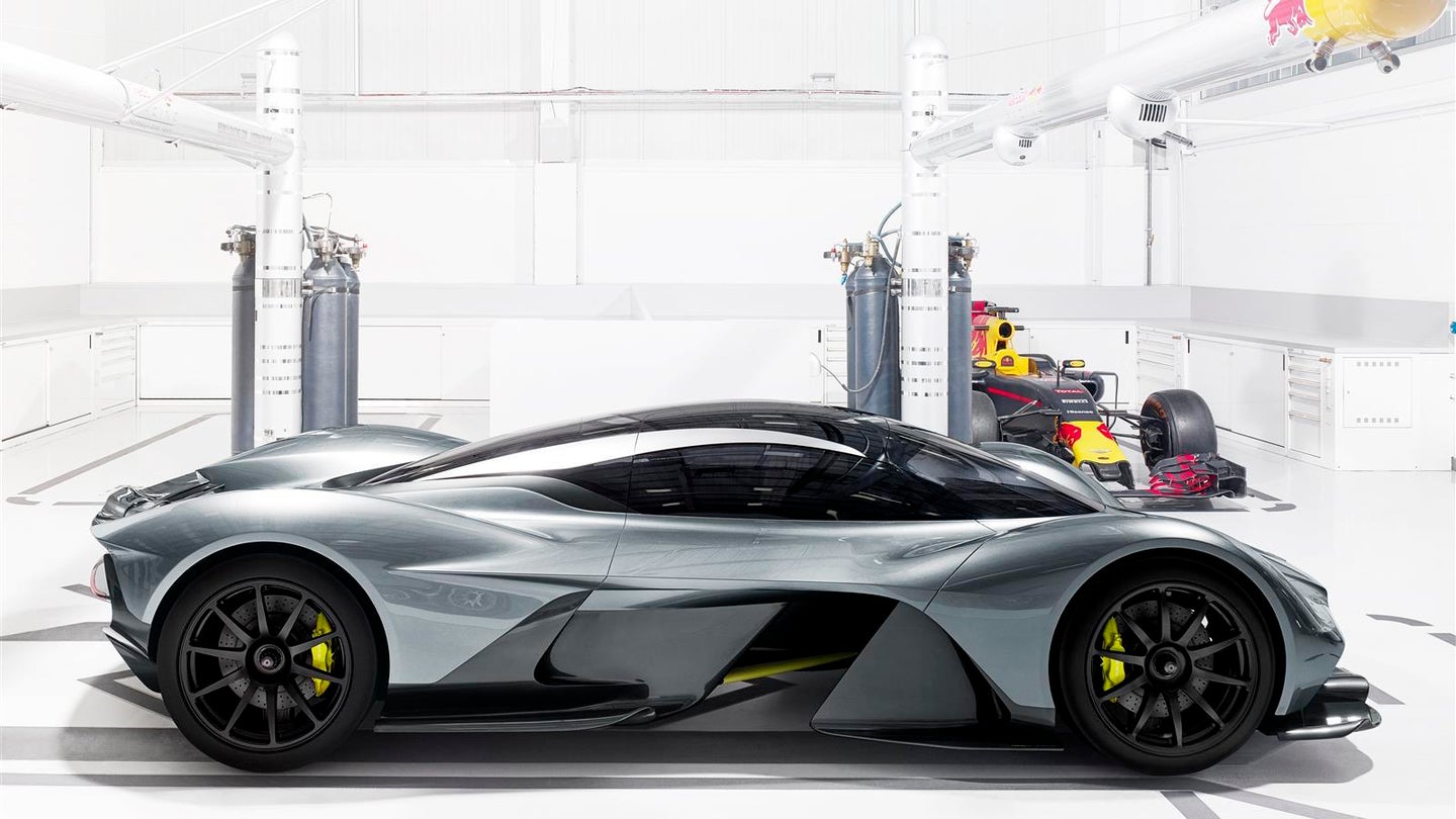 Aston Martin AM-RB 001 Will Use Cosworth V12, Ricardo Gearbox
