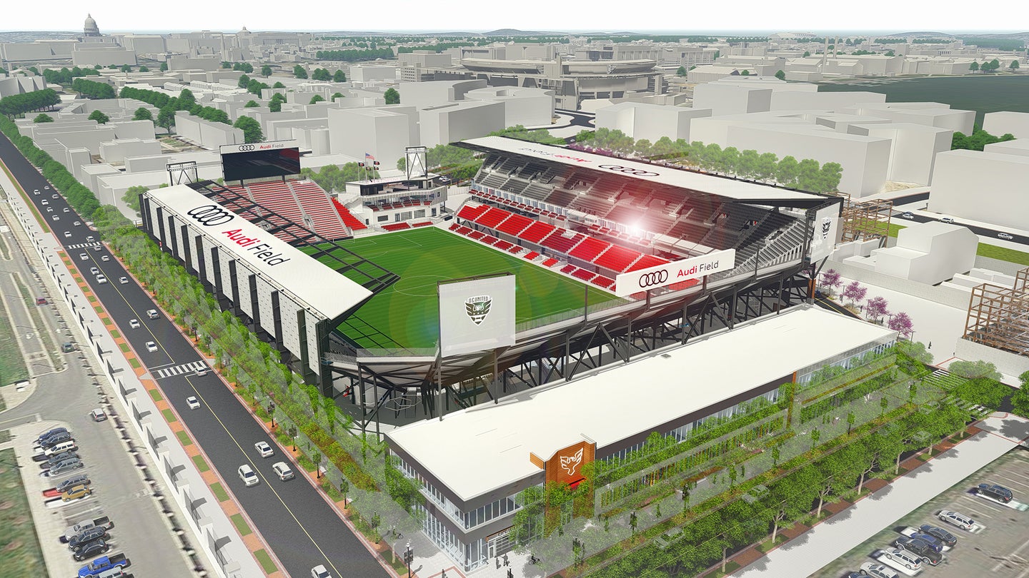 Audi Scores Naming Rights for D.C. United’s New Soccer Stadium