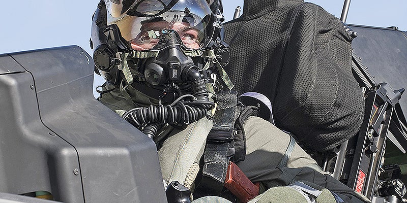 F-35 Pilots Dress For Chemical and Biological Warfare For The First Time
