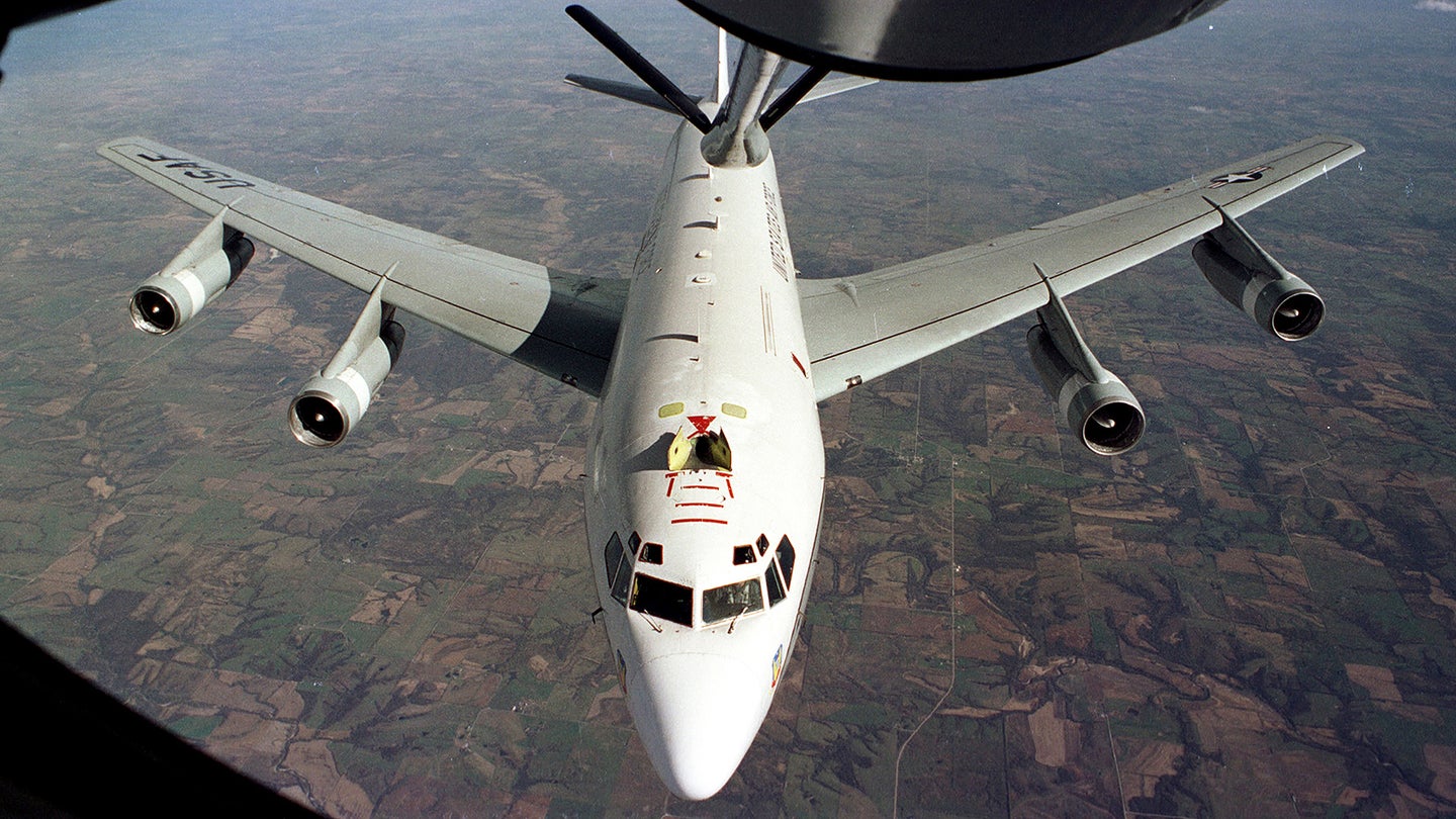 USAF’s Nuke Sniffing Plane Is Flying On A Mission Near The Arctic Right Now