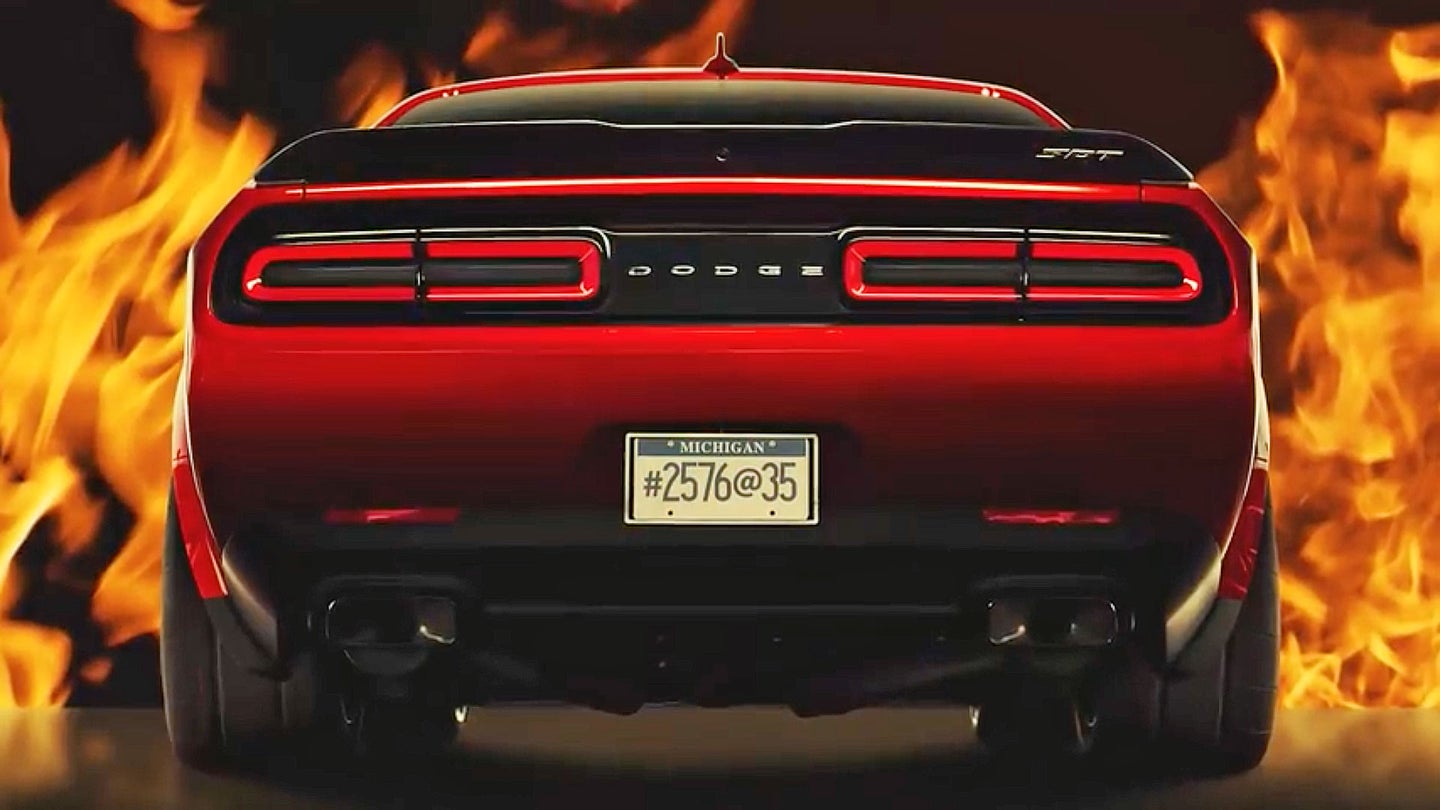 Will the Dodge Challenger Demon Only Have One Seat?