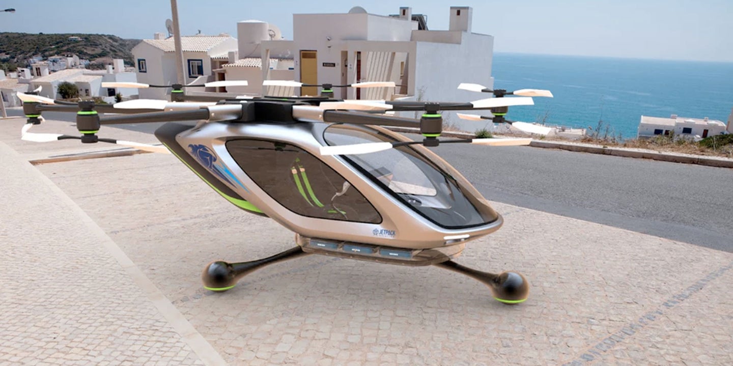 Jetpack Pioneers Unveil Another Flying Car Concept Into Growing Arena