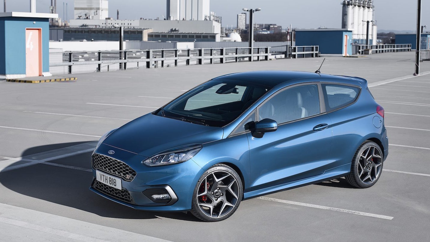 Watch Ford Debut the New Fiesta ST with a <em>Top Gear</em>-Style Race