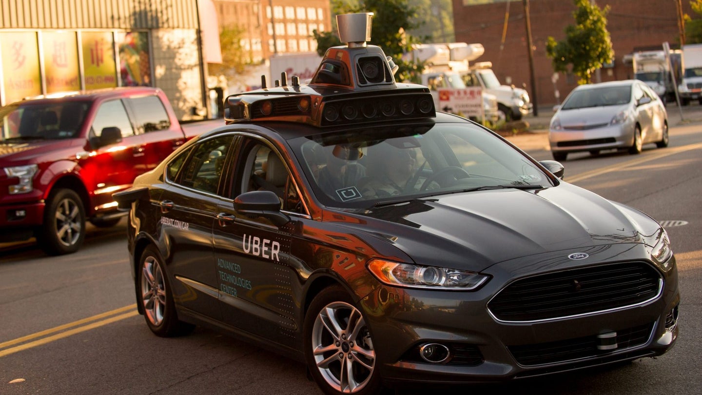 Uber’s Autonomous Vehicles Responsible For Red Light Violations, Not “Human Error”