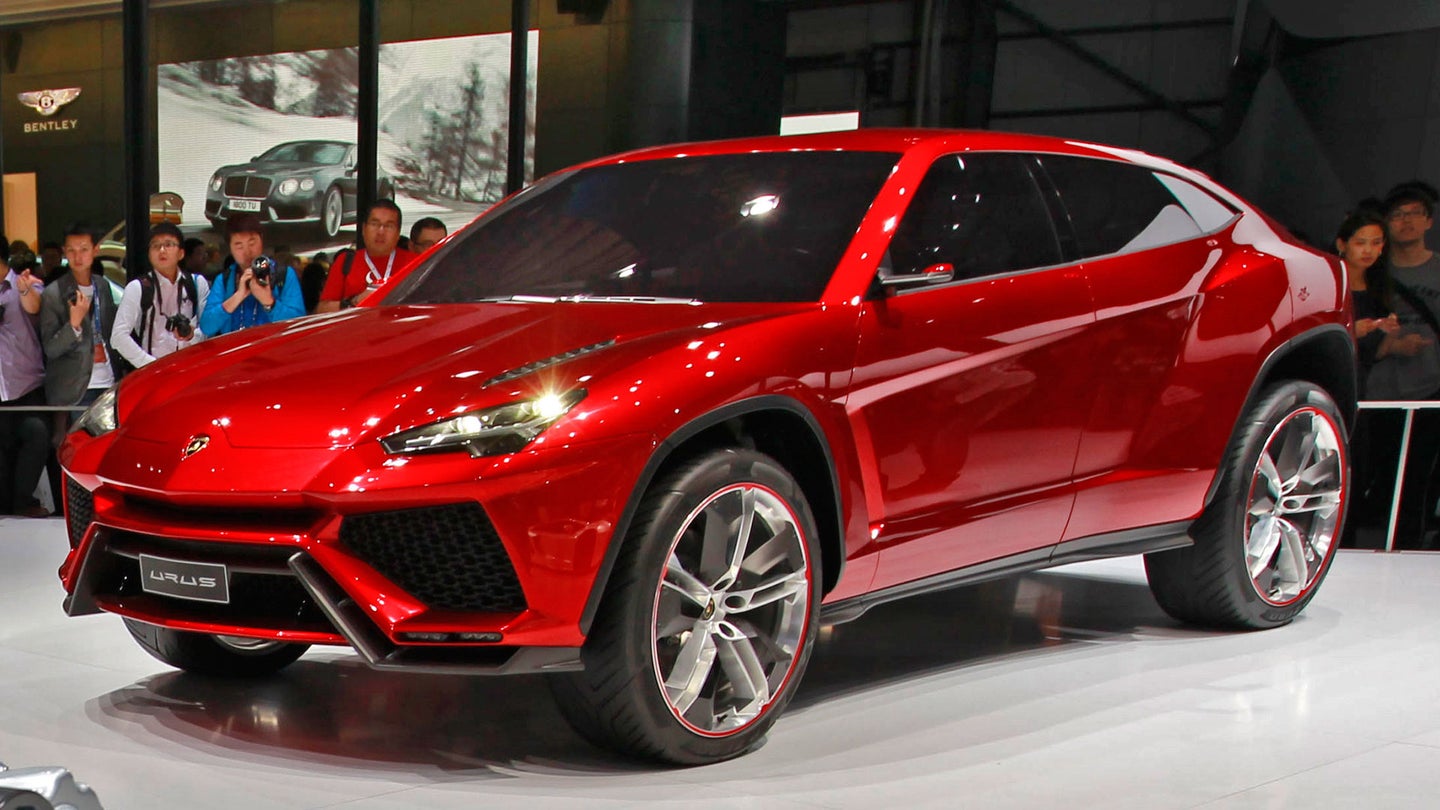 Lamborghini Urus SUV Will Arrive in April, CEO Says