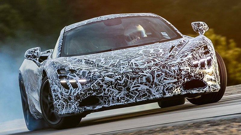 McLaren’s New Supercar Will Let You Drift With the Swipe of a Finger