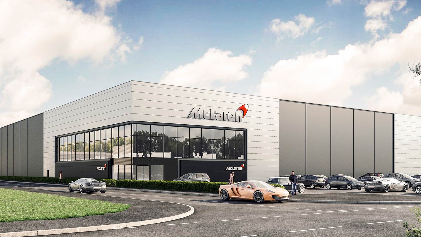 McLaren Is Building a New Factory to Make Its Carbon Fiber Supercar Frames