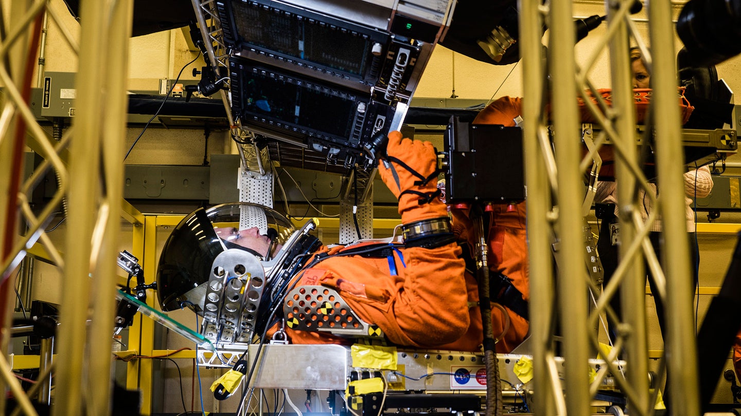NASA’s Giant Mars Rocket Simulator Tests Astronauts’ Limits