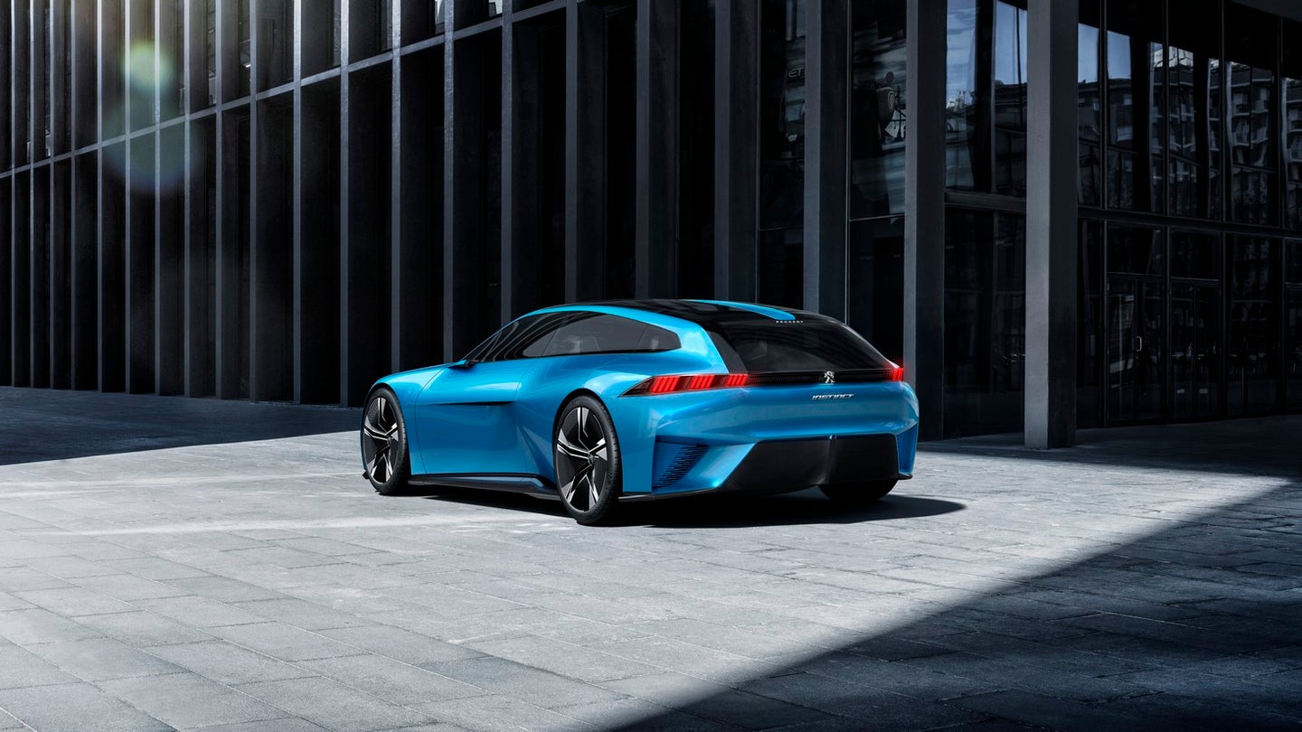 Peugeot Goes Driverless With Instinct Shooting Brake Concept
