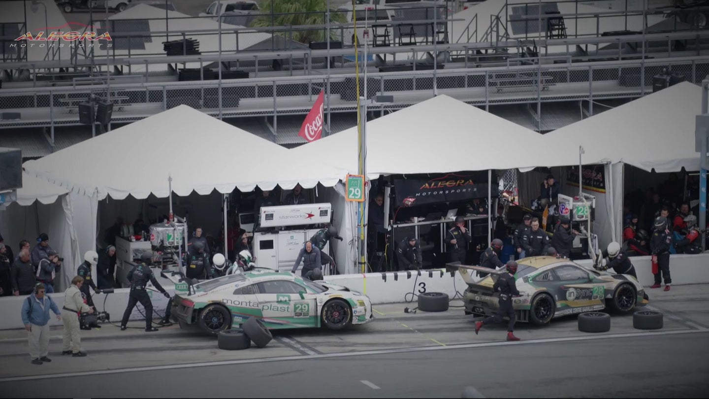 Watch The Pitstop That Helped Porsche Win At Daytona
