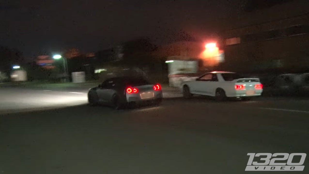 Watch 1000+ HP Skyline GT-Rs Street Race And Get Caught By Cops