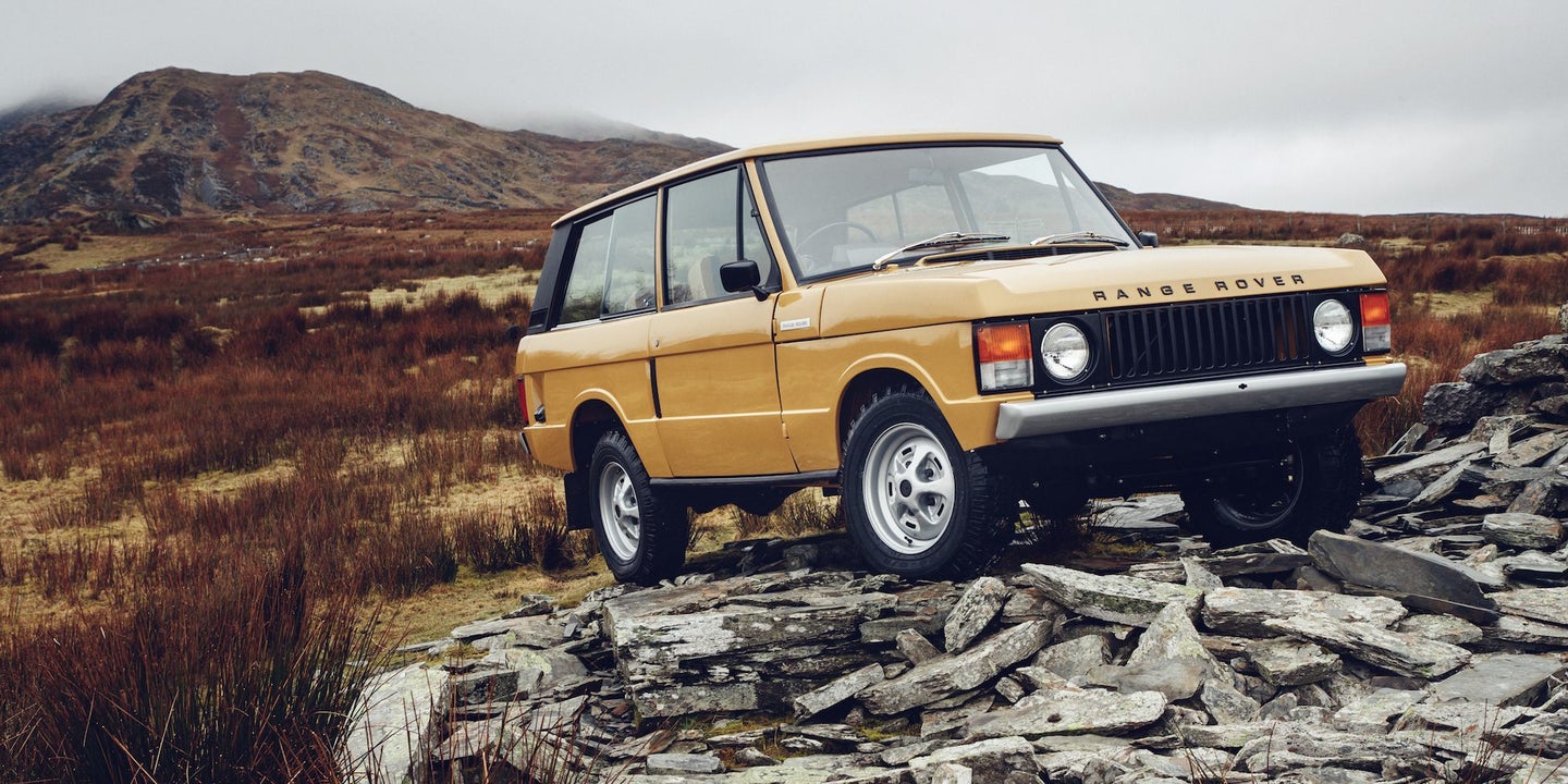 Land Rover Classic Restored the Original Range Rover to Like-New Perfection