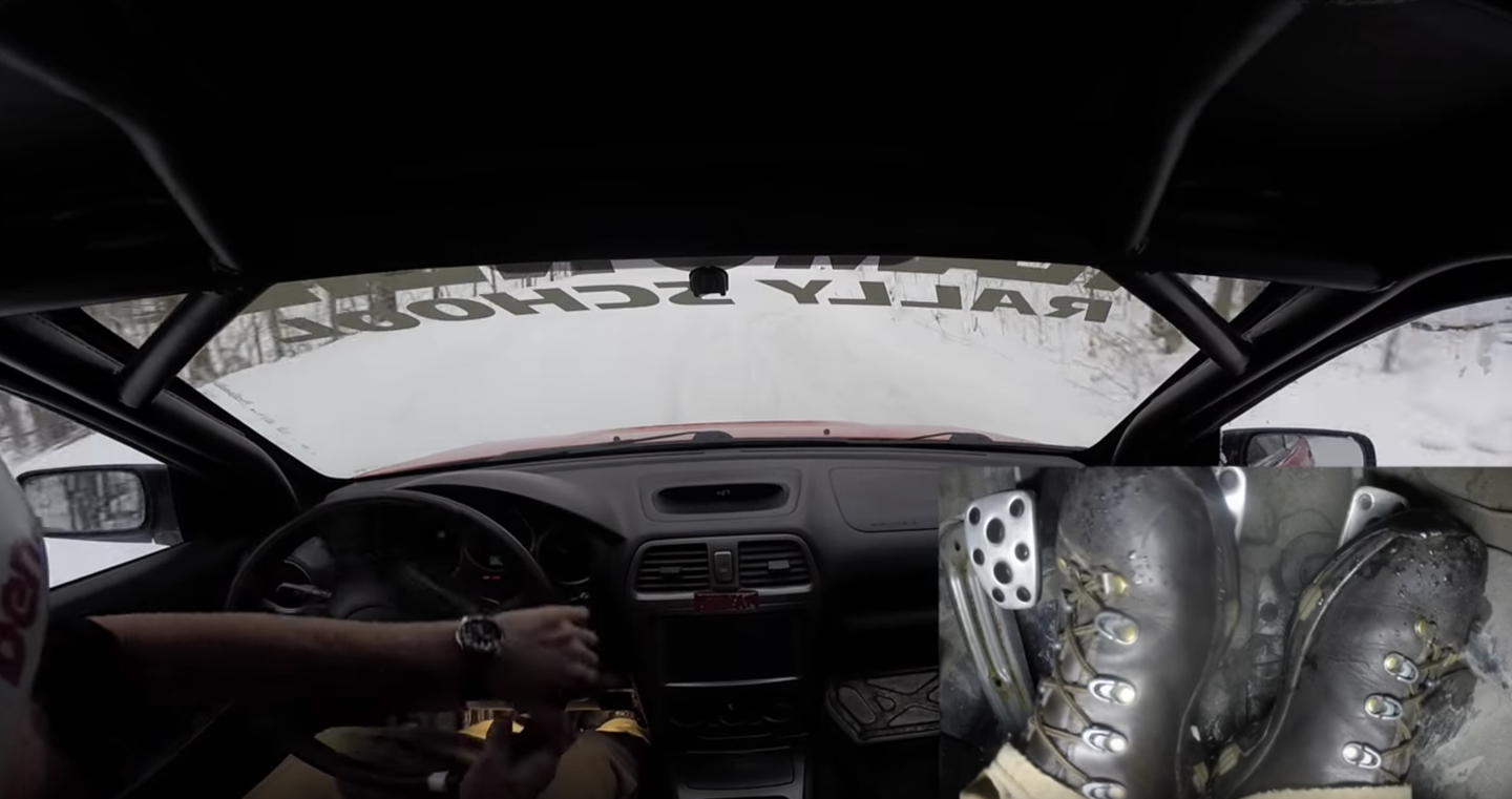 Team O’Neil Shows You How to Left-Foot Brake Like a Rally Driver
