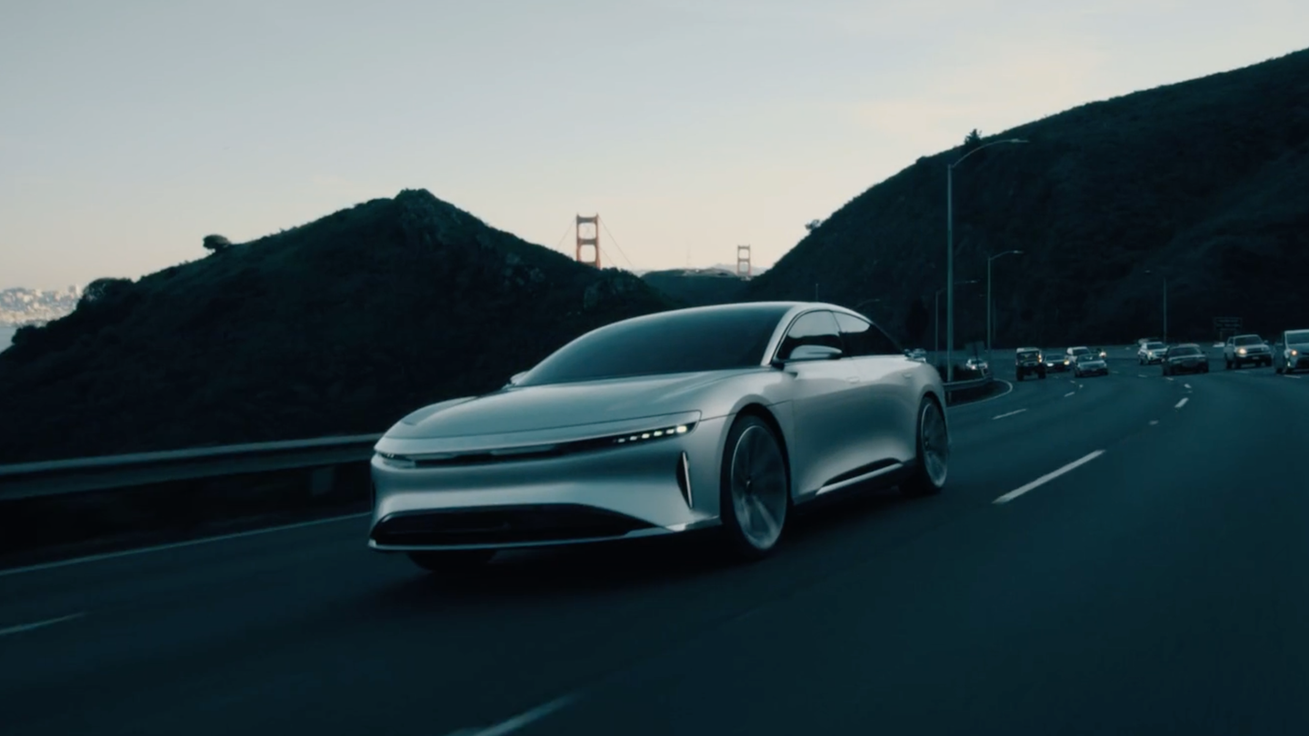 You Can Put a Deposit Down on Lucid Motors&#8217;s 1,000-HP Electric Car As of Now