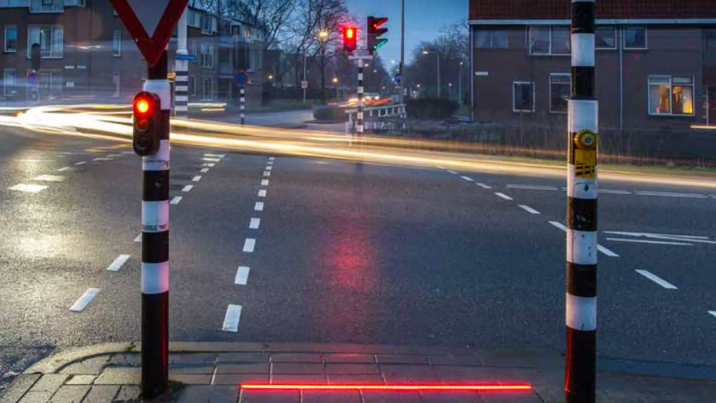The Dutch Are Testing LED Crosswalk Lines to Prevent Pedestrians From Getting Run Over