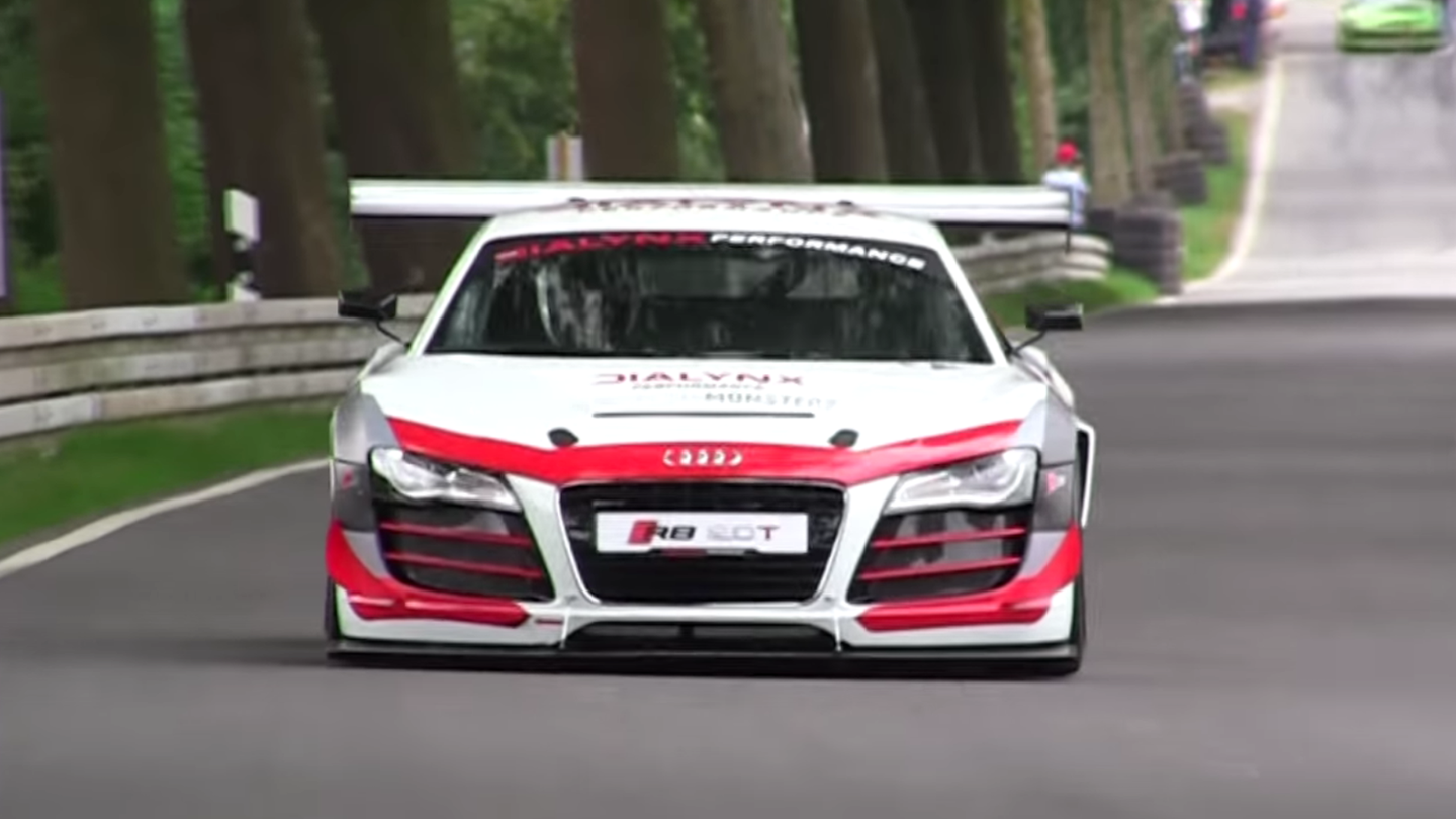 This 650-HP Audi R8 Race Car Packs a Turbo 2.0-Liter Inline-4