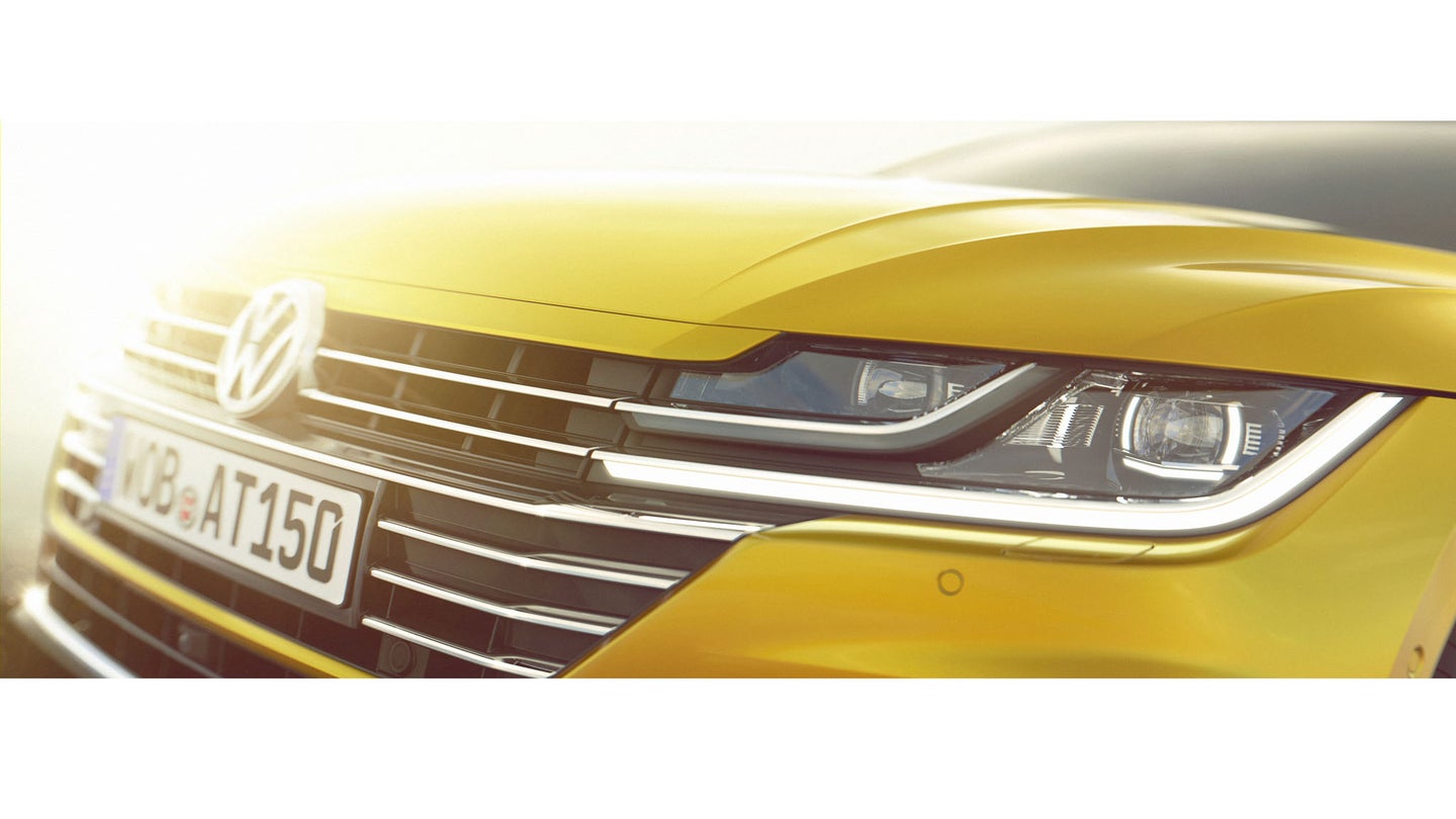 Here’s the New (and Naked) Volkswagen Arteon