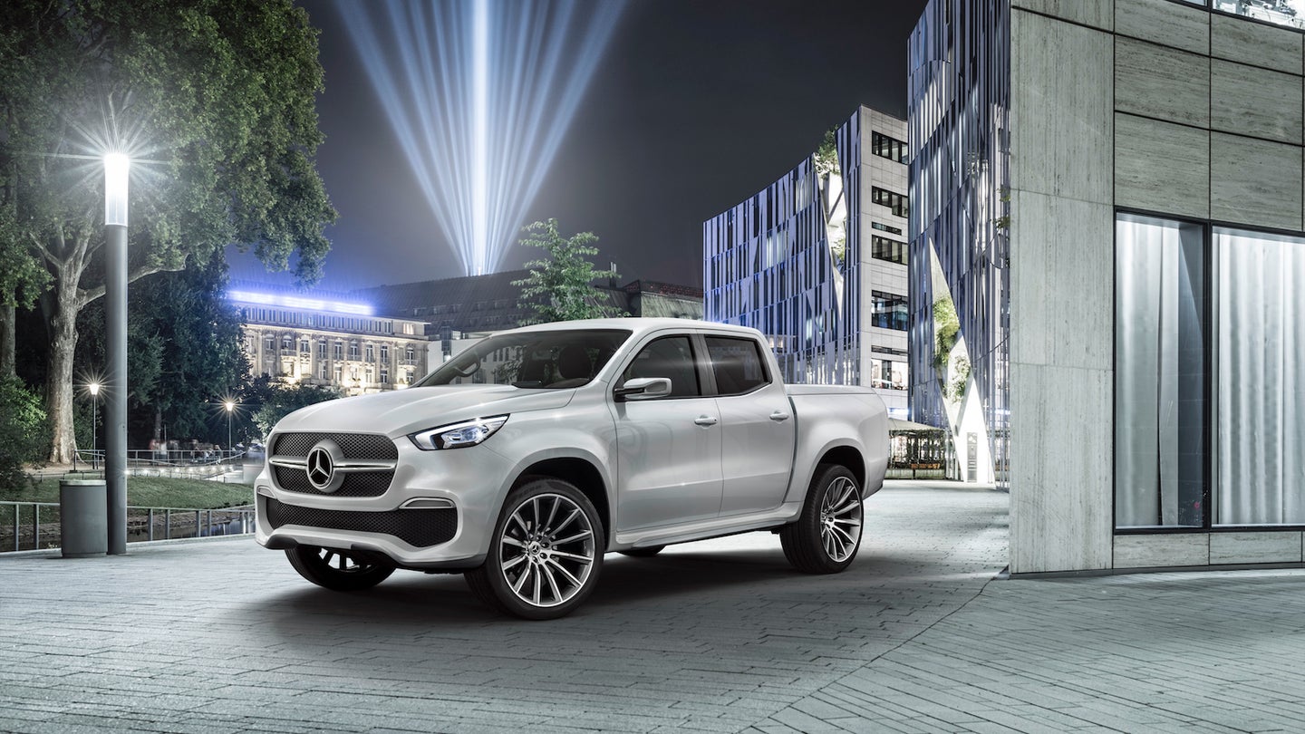 Mercedes Explains Why the X-Class Pickup Won’t Come to US