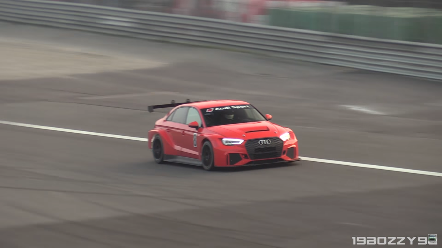 Here&#8217;s a Look at the 2017 Audi RS3 LMS TCR