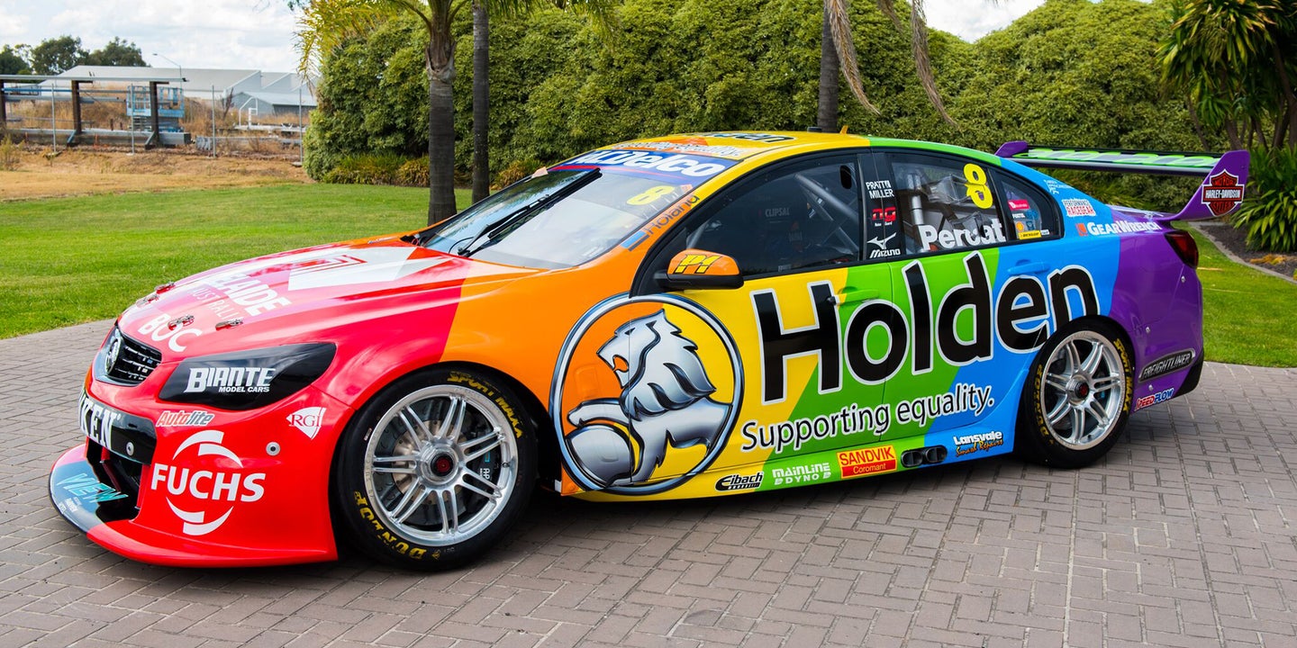 Holden Commodore Supporting Equality Makes Formula One Australia Debut