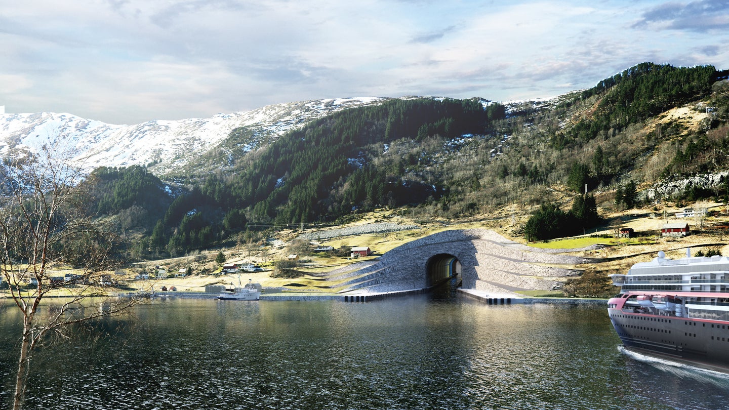 Norway Proposes World&#8217;s First Ship Tunnel