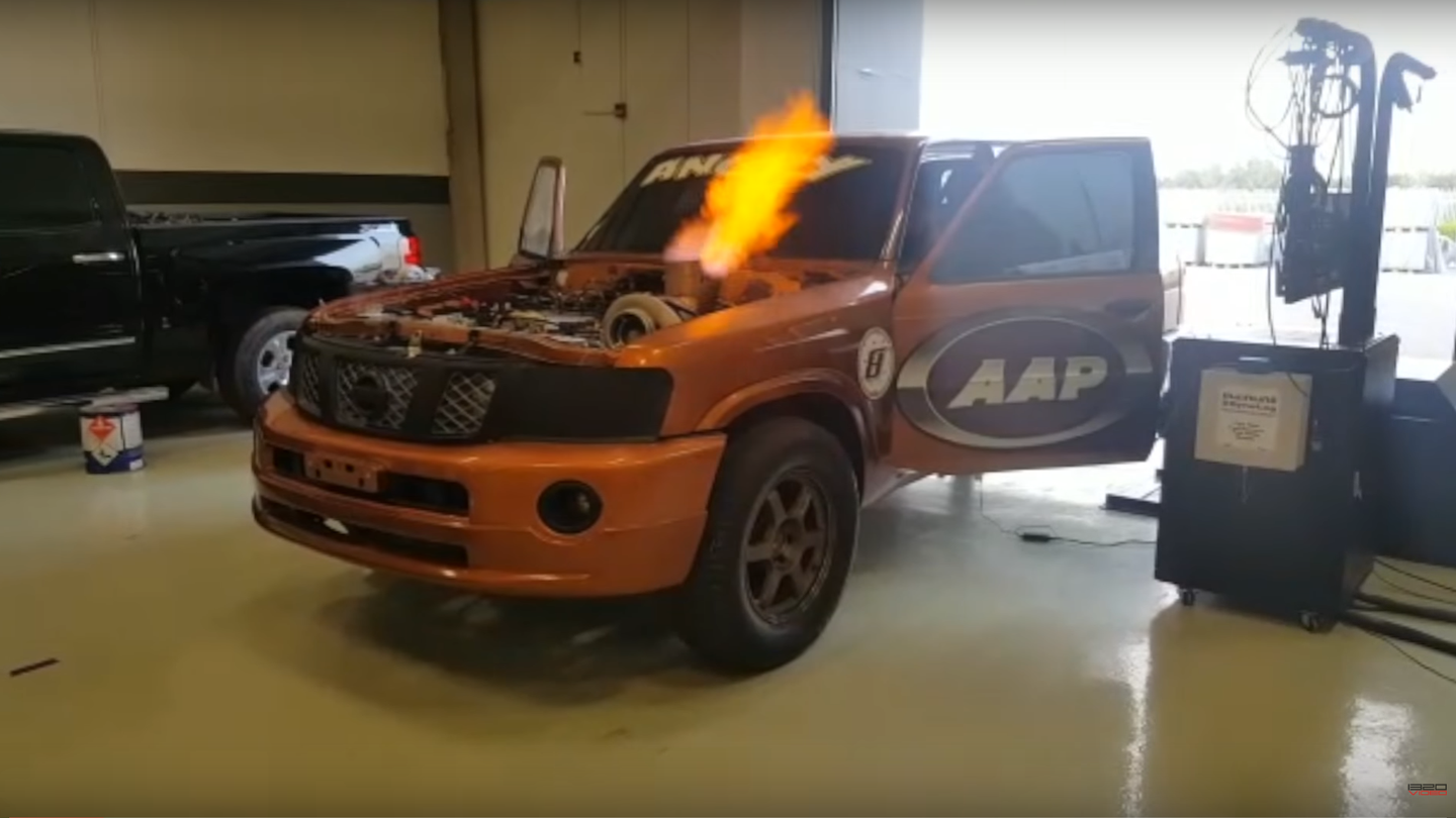 Watch This 2500-HP Nissan Patrol Blow Its Doors Off At 206.9 MPH